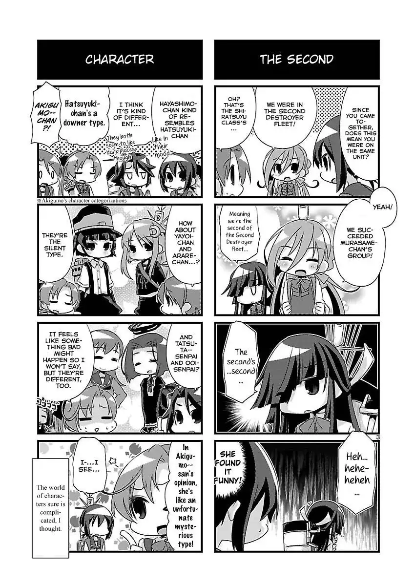 Kantai Collection - Kankore - 4-koma Comic - Fubuki, Ganbarimasu! Chapter 68 3